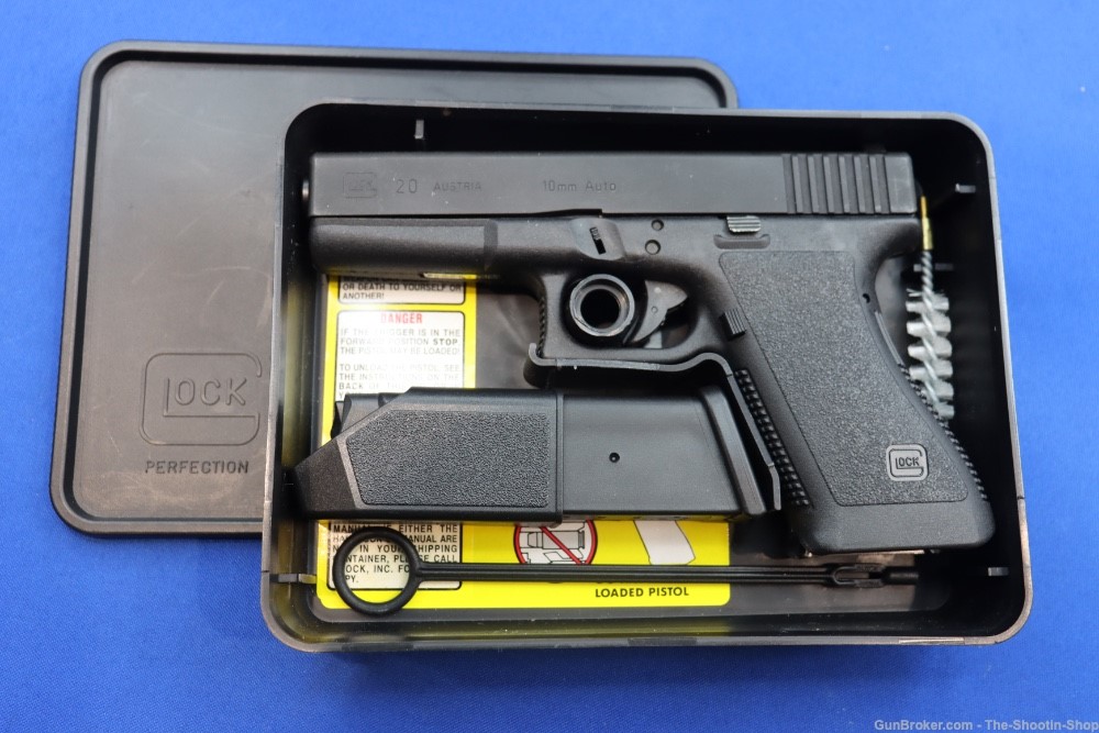 Glock Model G20 GEN2 Pistol 1995 MFG 1st Year "AUTO" Stamp 20 GEN 2 10MM SA-img-0
