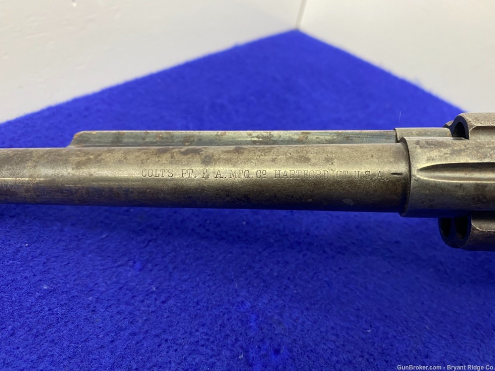 1891 Colt SAA Frontier Six Shooter .44-40 7 1/2" DESIRABLE 1st GENERATION-img-36