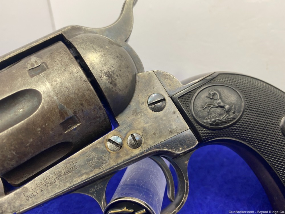 1891 Colt SAA Frontier Six Shooter .44-40 7 1/2" DESIRABLE 1st GENERATION-img-6