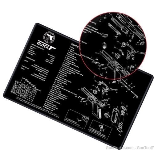 GTZ Glock Cleaning mat-great quality-great price!-img-1