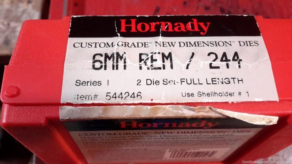 hornady 6mm remington /244  fl die set -img-0