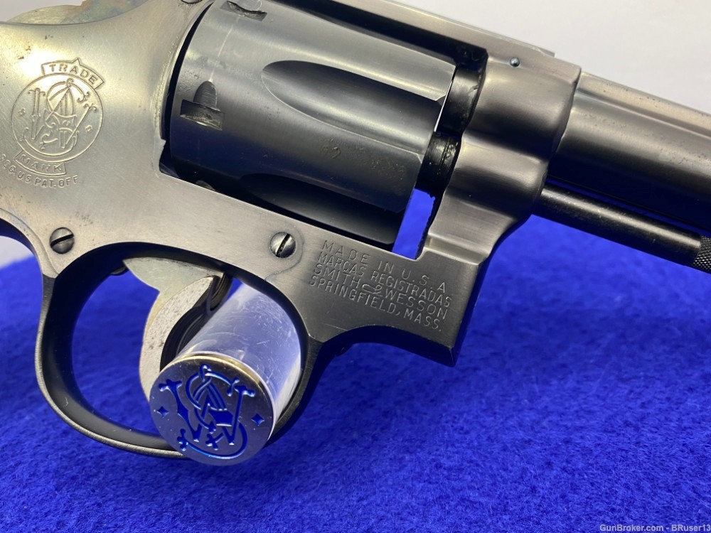 1950 Smith Wesson Pre-Model 14 .38 S&W Spl Blue 6" *K-38 MASTERPIECE*-img-30