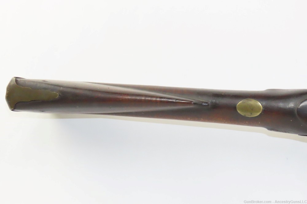 Antique BROWN BESS .75 Flintlock Musket Imperial British NAPOLEONIC WARS   -img-10