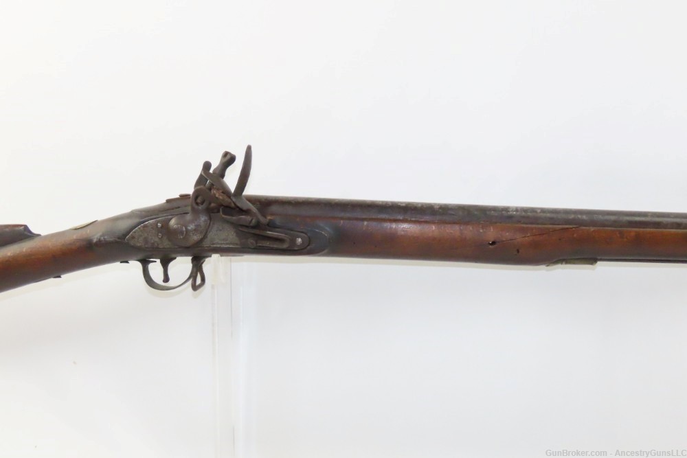 Antique BROWN BESS .75 Flintlock Musket Imperial British NAPOLEONIC WARS   -img-3