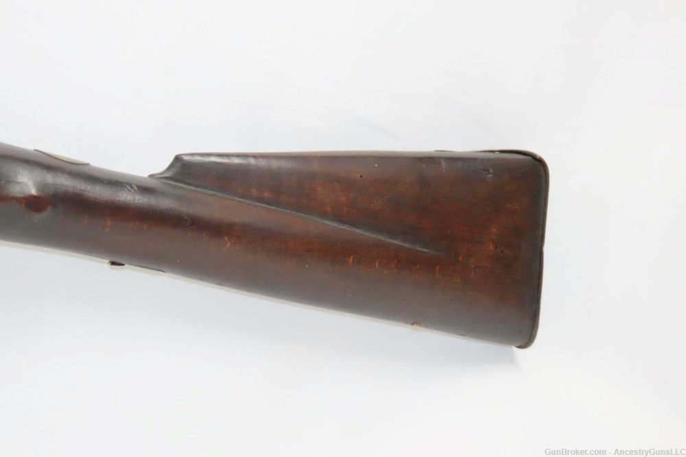 Antique BROWN BESS .75 Flintlock Musket Imperial British NAPOLEONIC WARS   -img-15