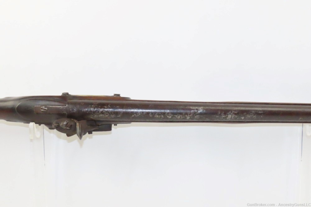 Antique BROWN BESS .75 Flintlock Musket Imperial British NAPOLEONIC WARS   -img-11