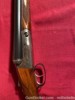 Parker DH 12 gauge with Titanic Barrels recently restored-img-3