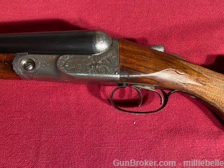 Parker DH 12 gauge with Titanic Barrels recently restored-img-5
