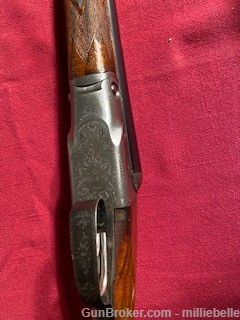 Parker DH 12 gauge with Titanic Barrels recently restored-img-4