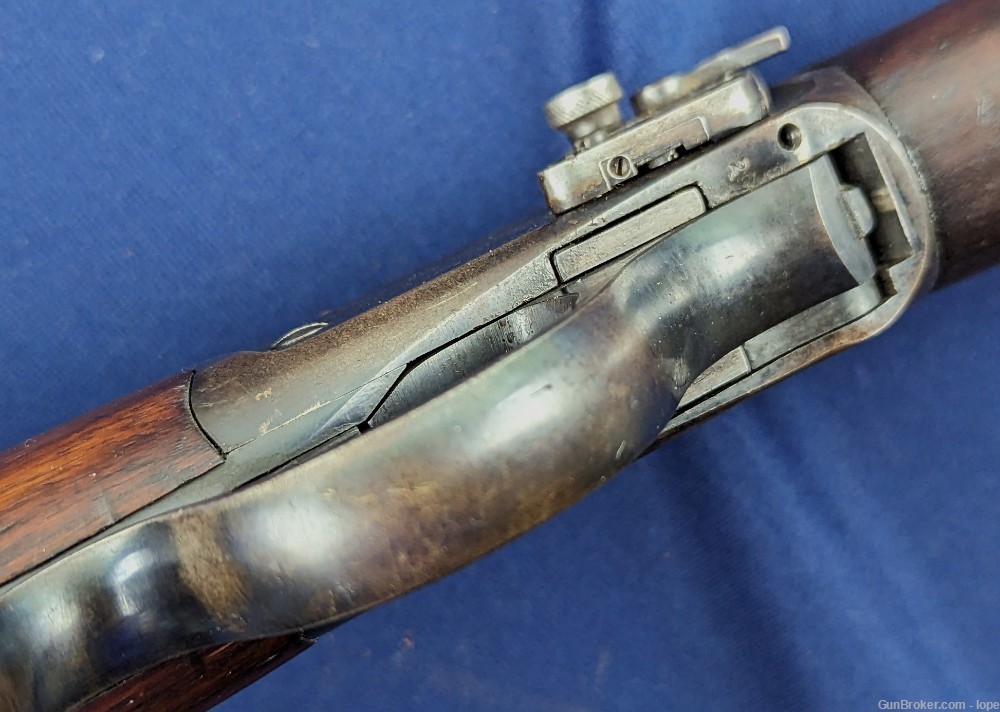 Rare U.S. Mkd. Winchester 1885 .22 Short Military Training Rifle-img-18