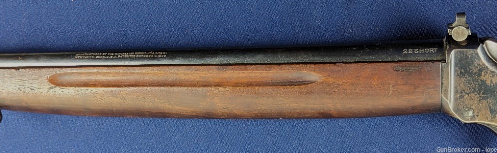 Rare U.S. Mkd. Winchester 1885 .22 Short Military Training Rifle-img-14