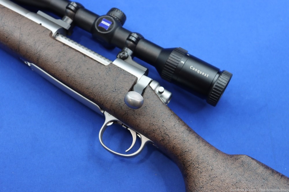 Remington 700 LH Rifle 8MM-06 ACKLEY IMP 22" Custom ZEISS SCOPE LEFT HAND-img-3