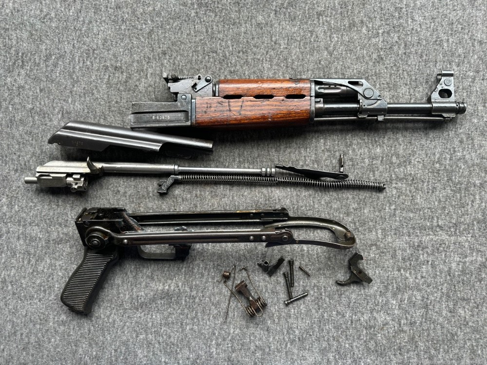 Yugoslavian M70 Milled Underfolder AK-47 Parts Kit-Original Barrel-Match -img-0