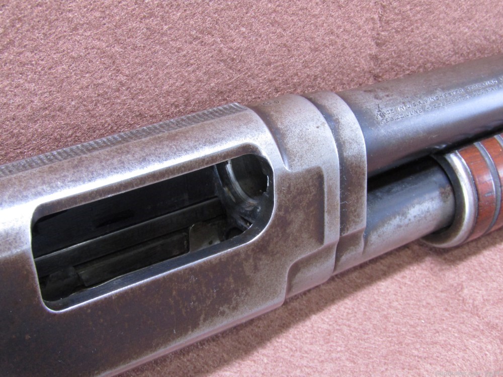 Winchester 12 16 GA Pump Shotgun Made in 1927 C&R Okay-img-7