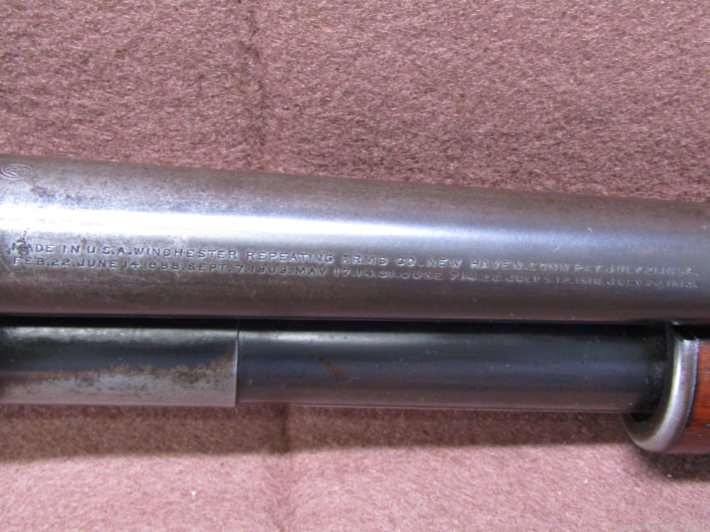 Winchester 12 16 GA Pump Shotgun Made in 1927 C&R Okay-img-5