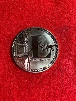 Litecoin Commemorative Souvenir Collectible Coin Penny-img-1