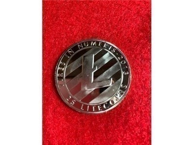 Litecoin Commemorative Souvenir Collectible Coin Penny
