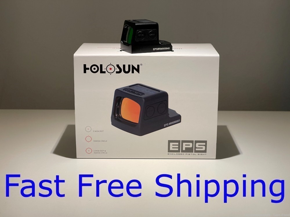 Holosun EPS Red MRS Solar - Lowest Price - Make an Offer-img-0
