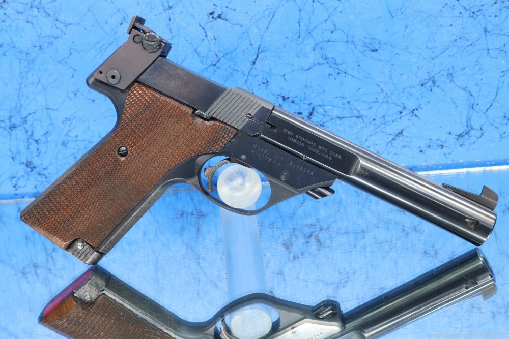 HIGH STANDARD MOD 107 MILITARY SUPERMATIC "CITATION" 22LR MFG 1970 / C&R-img-30