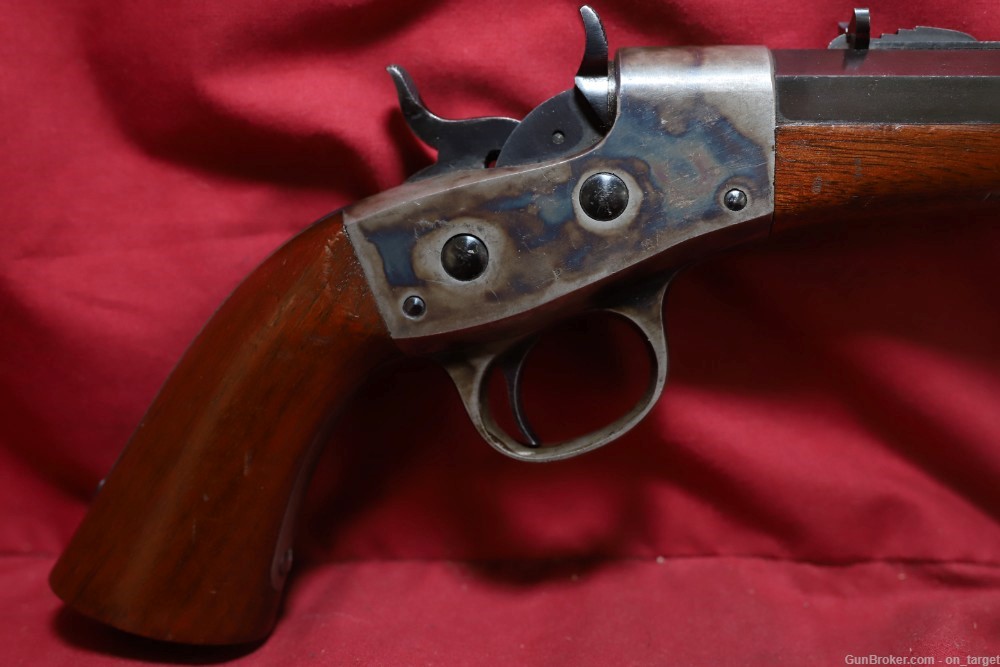 Remington 1891 Target Pistol Rolling Block 8" Barrel .32 S&W Antique -img-11