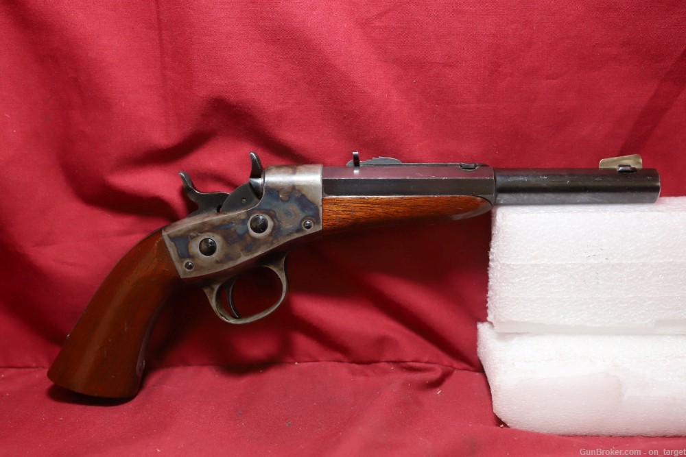 Remington 1891 Target Pistol Rolling Block 8" Barrel .32 S&W Antique -img-7