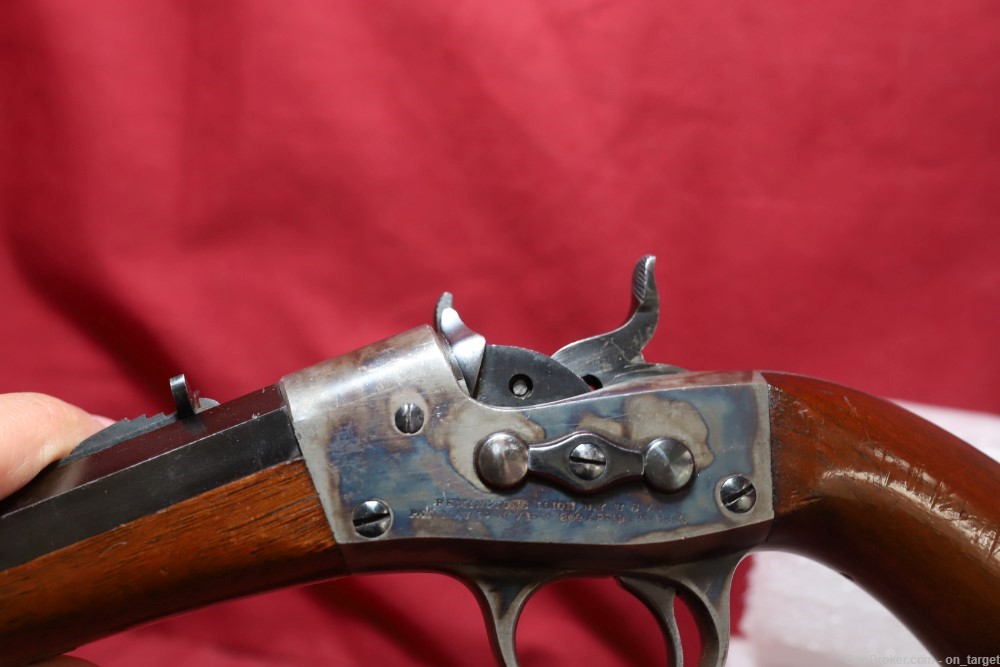 Remington 1891 Target Pistol Rolling Block 8" Barrel .32 S&W Antique -img-27