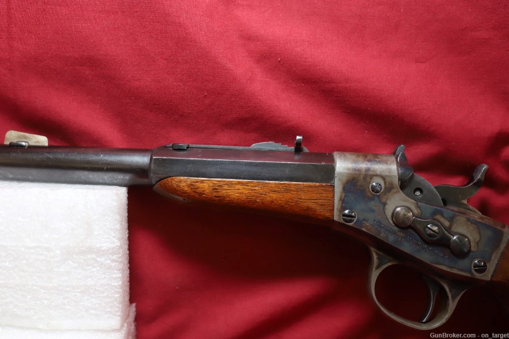 Remington 1891 Target Pistol Rolling Block 8" Barrel .32 S&W Antique -img-2