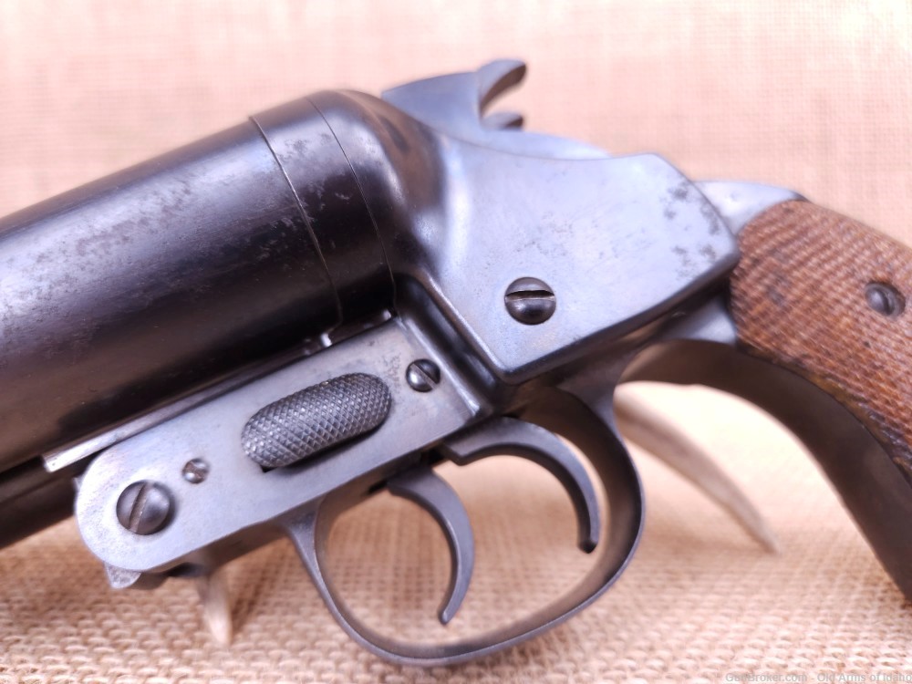 Japanese 1920's Early Kayaba Double Flare Pistol-img-13