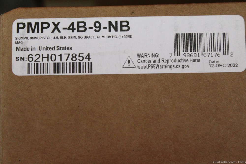 Sig Sauer MPX 9mm 4.5" LAYAWAY! NEW! -img-1