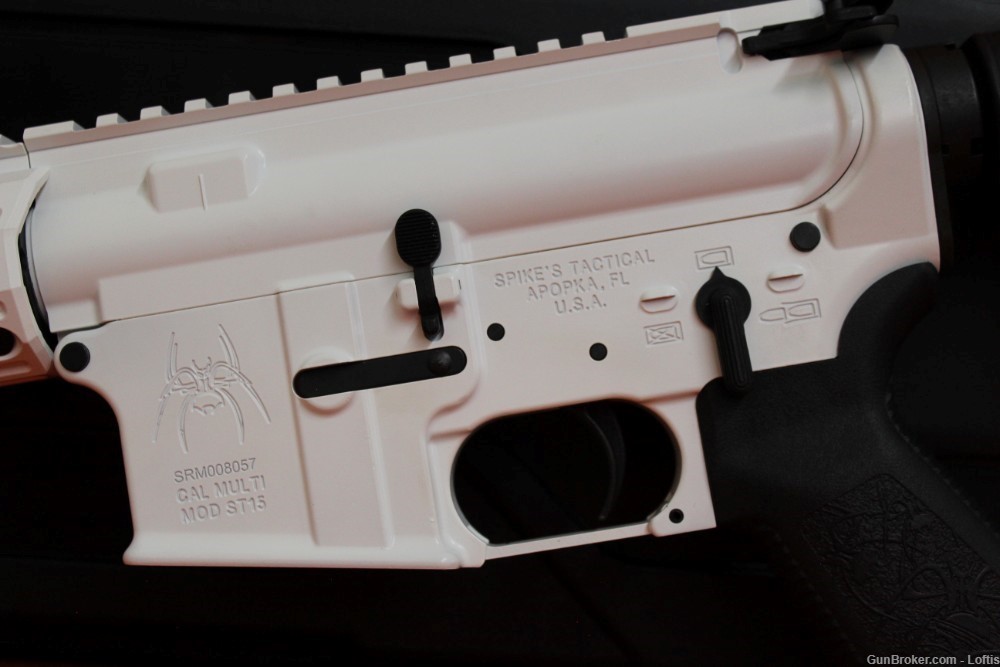 Spikes Tactical ST-15 White NEW! LAYAWAY!-img-3