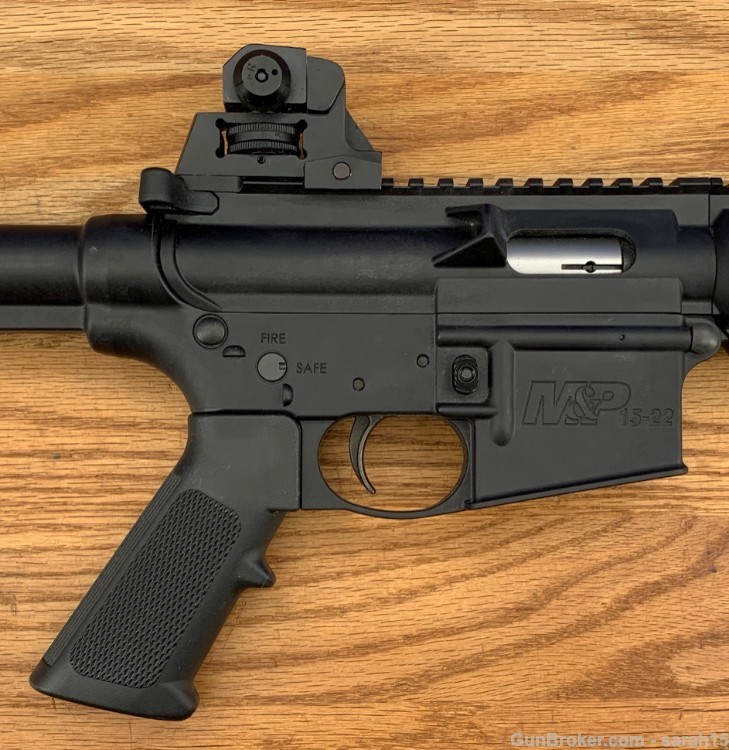S&W 16" FACTORY BLACK MODEL MP15-22 AR-15 .22 LR M&P 15-22 ORIGINAL BOX -img-15