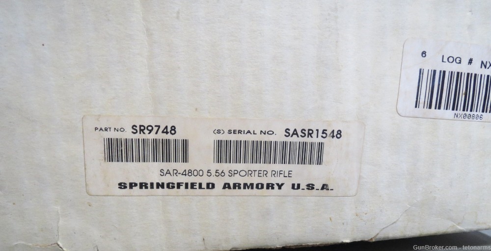 Springfield Armory SAR-4800 Sporter, 5.56 NATO, 18-inch barrel, used-img-20