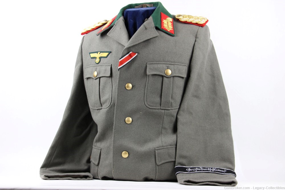 WW2 German Heer Army Grossdeutschland General's Tunic Uniform Jacket-img-0