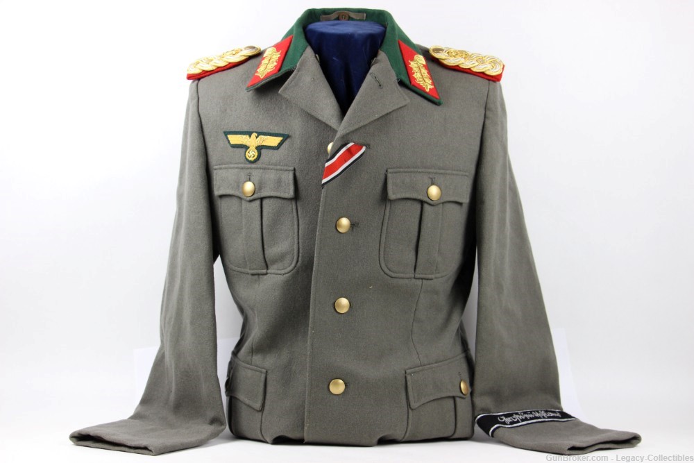WW2 German Heer Army Grossdeutschland General's Tunic Uniform Jacket-img-1