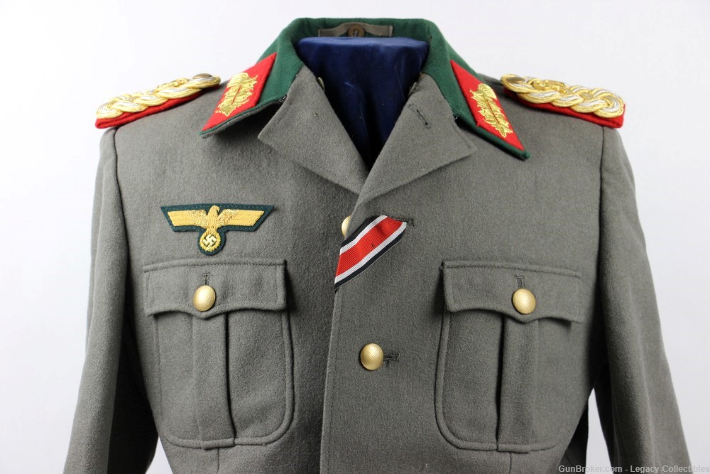 WW2 German Heer Army Grossdeutschland General's Tunic Uniform Jacket-img-5