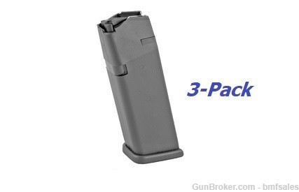 (3) Glock Original 20, 20SF, 40 10mm 15-Round Magazines-img-0