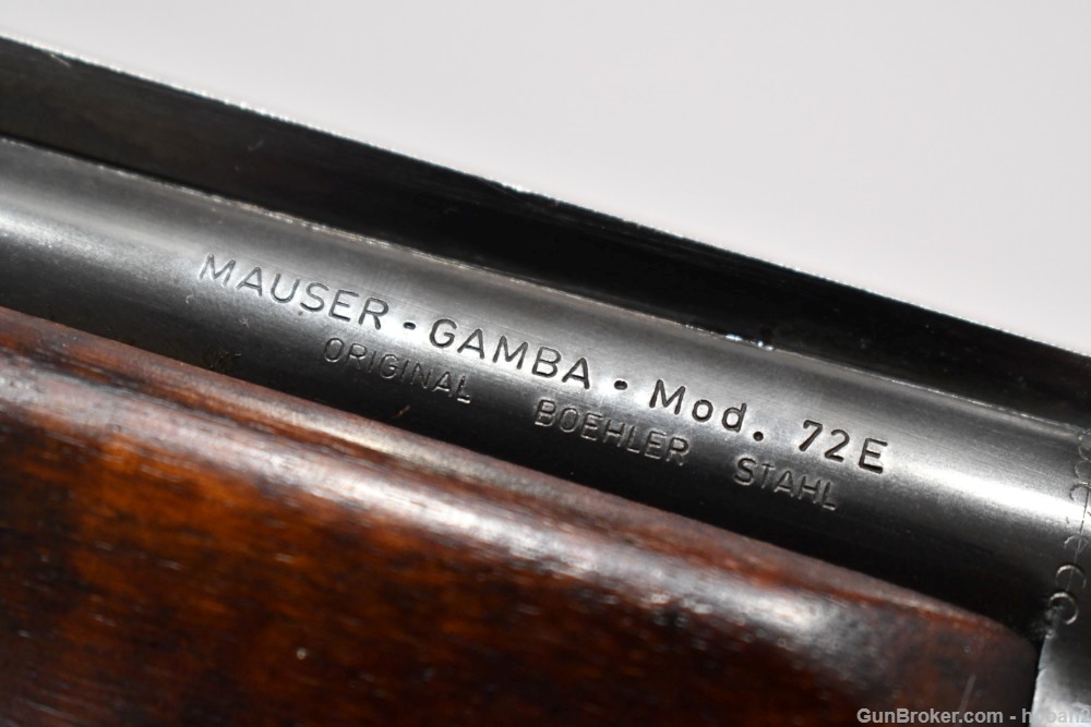 Mauser Gamba Model 72E Over Under Shotgun 2 3/4" 12 G Italy 1970 C&R-img-39