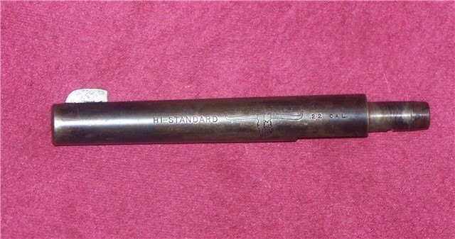 HIGH STANDARD DOUBLE 9 (W-101)  5.5" BARREL & FRONT SIGHT-img-2
