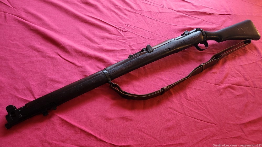 Rare 1918 B.S.A Enfield .410 shotgun conversion RFI 1948 C&R-img-1