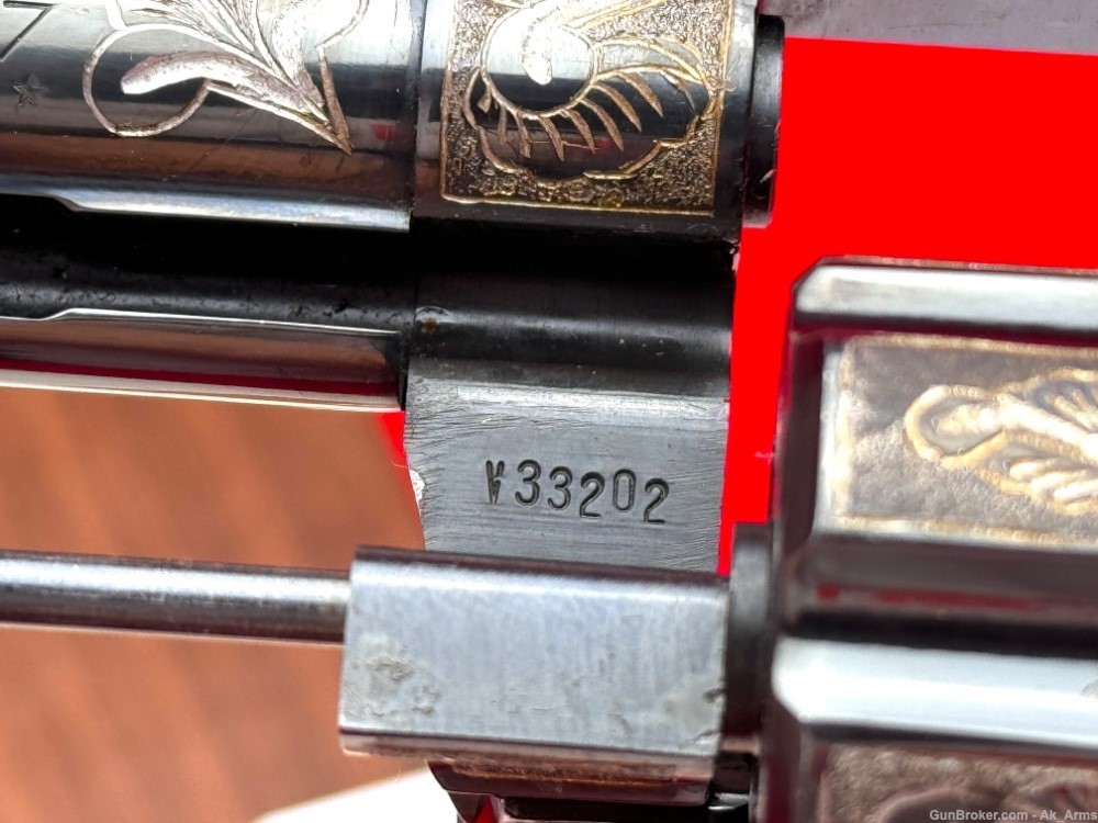 1978 Colt Python Blue Finish 6" .357 Mag *FULL COVERAGE HAND ENGRAVED*-img-17