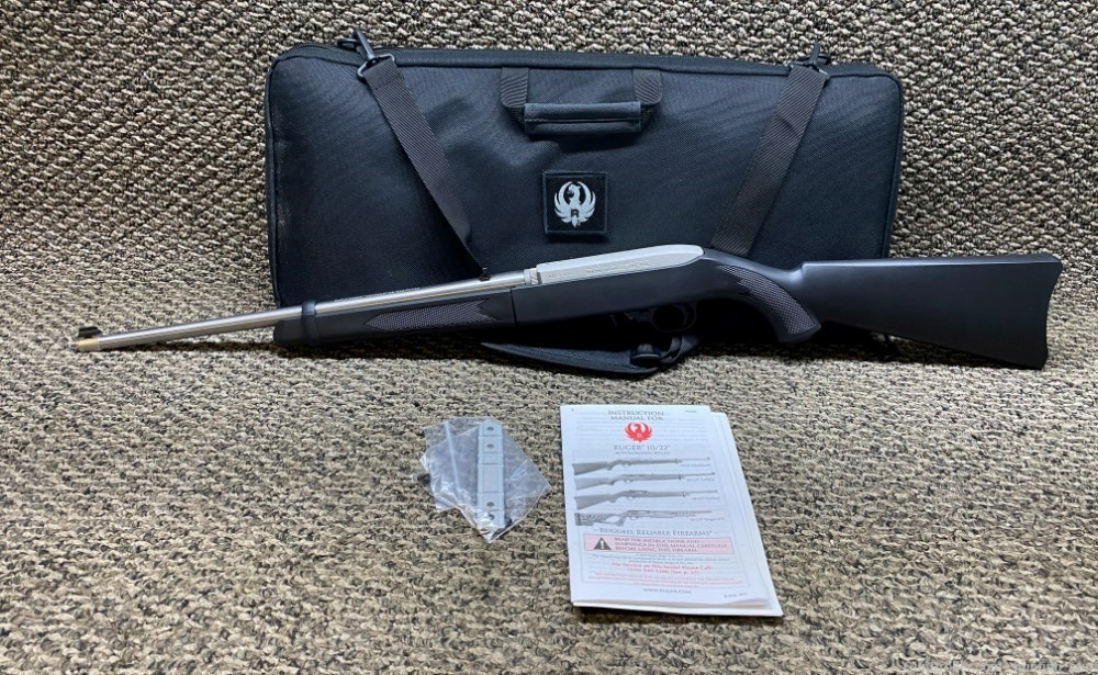 Ruger 10/22 Takedown 22 LR SS Finish Synthetic Stock 18.5" BBL 10+1-img-0