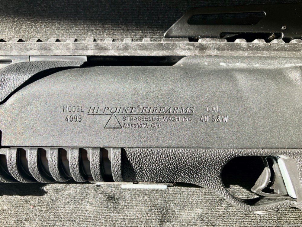 NEW Hi-Point 4095 Carbine .40S&W P+ 10+1, FREE Pitbull Case, Thread Barrel-img-2