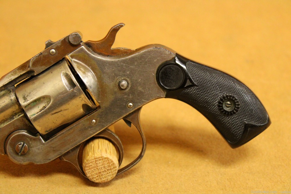 PENNY! Iver Johnson Secret Service Special Revolver (38 S&W, Nickel)-img-1