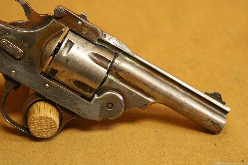 PENNY! Iver Johnson Secret Service Special Revolver (38 S&W, Nickel)-img-5