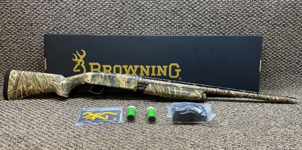 Browning BPS 12 GA 3 ½” Camo Finish Synthetic Furniture 26" BBL 4+1-img-0