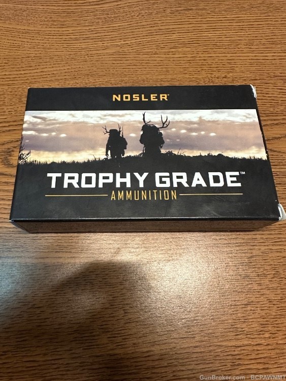 26 Nosler Trophy Grade Accubond 140gr 20 rds ammo-img-1
