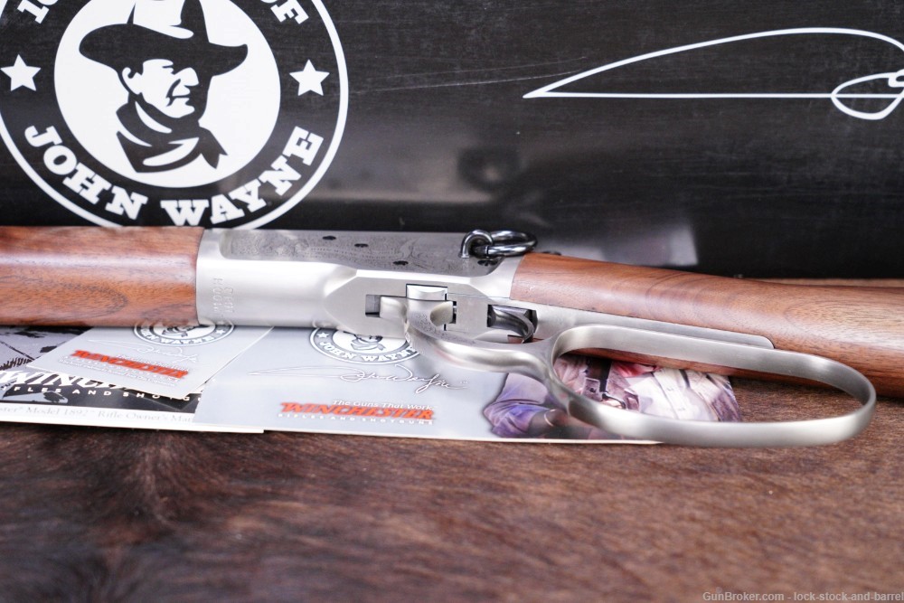 Winchester Model 1892 John Wayne 100th High Grade 18.5" .44-40 Lever Rifle-img-12