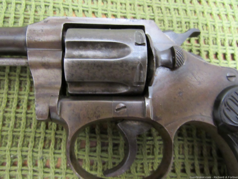 COLT POLICE POSITIVE FIRST ISSUE .32 COLT 4" DA/SA REVOLVER, 1914 C&R-img-3