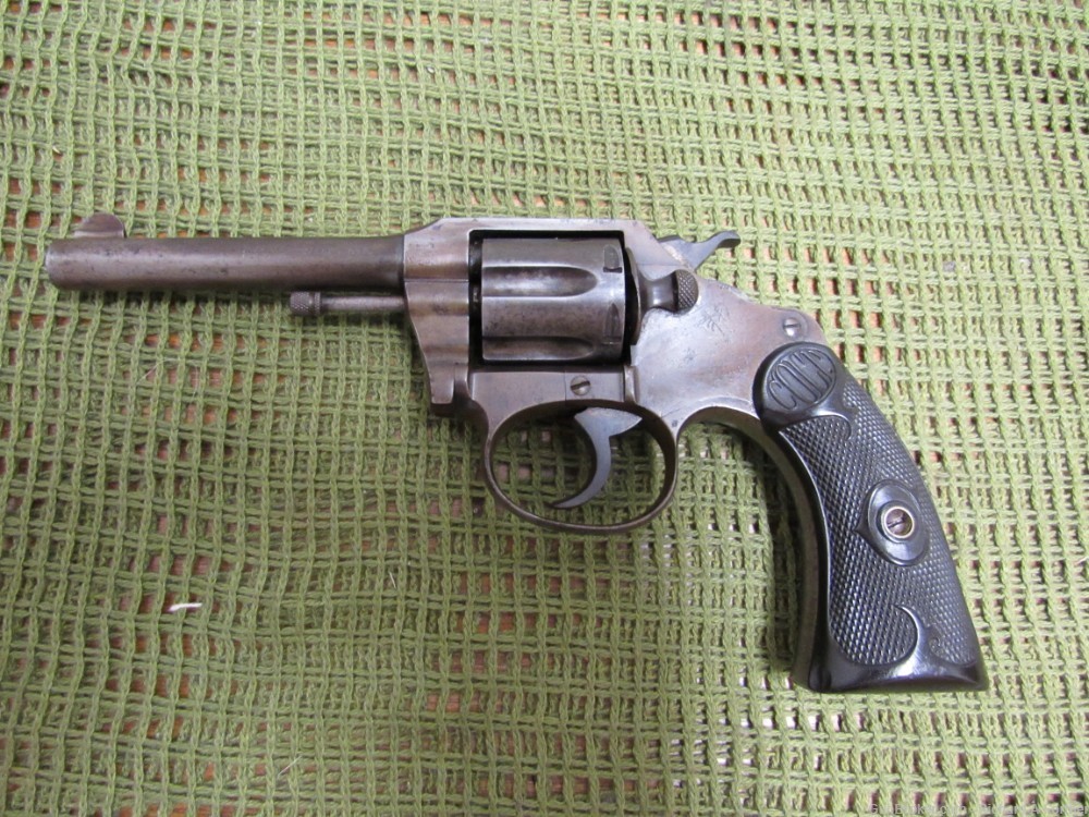 COLT POLICE POSITIVE FIRST ISSUE .32 COLT 4" DA/SA REVOLVER, 1914 C&R-img-0