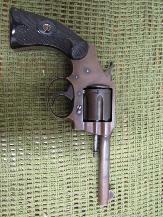 COLT POLICE POSITIVE FIRST ISSUE .32 COLT 4" DA/SA REVOLVER, 1914 C&R-img-7